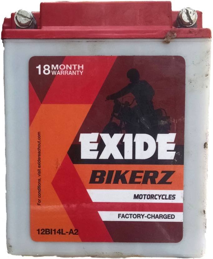 bullet classic 350 exide battery price