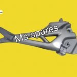 Footrest Bracket Right Side Silver Colour-First Quality - Hunk Old