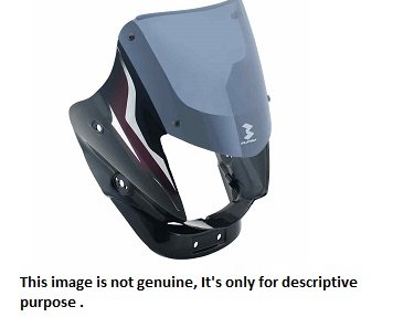 platina bike visor