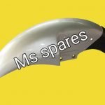 Mudguard Silver-First Quality - Platina New Model