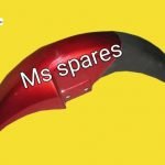 Mudguard Red-First Quality - CT 100 Old Model