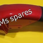 Mudguard Red-First Quality - Platina New Model