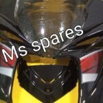 Visor Set Black Colour-First Quality - Karizma R