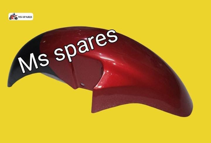 5b8515c4-9ecf-48e6-9f8f-fc43146fda3a Mudguard Black And Red-First Quality - Glamour Old 2004 To 2006 - Image 1