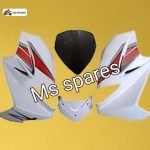 Visor White Colour-First Quality - Karizma R