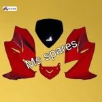 Visor Set Sports Red Colour-First Quality - Karizma R