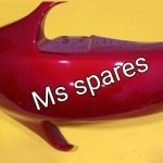 Mudguard Red-First Quality - Glamour type 5