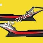 Tail Panel Black Red Colour-First Quality - CD Deluxe