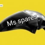 Front Mudguard Black Colour-First Quality - HF Deluxe