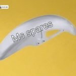 Mudguard Silver Colour-First Quality - Splendor Pro