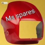 Visor Red Colour-First Quality - Splendor Old-Splendor Plus