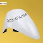 Front Mudguard White Colour-First Quality - Pleasure Old Model