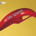 Mudguard Red Colour-First Quality - Splendor Old-Splendor Plus