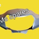 Visor Silver Colour-First Quality - Access 125 Old Model