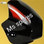 Visor Black Red Sticker-First Quality - Splendor Pro