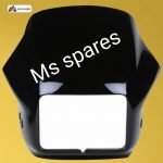 Visor Black Colour-First Quality - Splendor Old-Splendor Plus