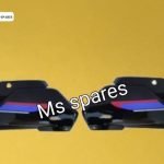 Side Cover Black Blue Red Sticker-First Quality - Splendor Old-Splendor Plus