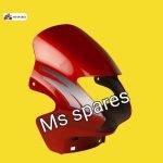 Visor Red White Sticker-First Quality - Passion Old