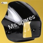 Visor Black Grey Sticker-First Quality - Splendor Pro