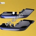 Tail Panel Black Blue Sticker-First Quality - Splendor Plus