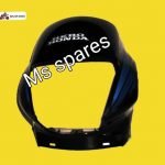 Visor Black Blue Sticker-First Quality - Passion Plus New Model