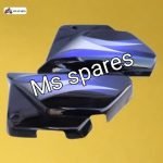 Side Cover Black Blue Sticker-First Quality - Splendor Pro