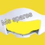 Visor White Colour-First Quality - Access 125 Old Model