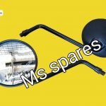 Mirror Set Black-First Quality - Bullet Classic 350