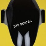 Front Mudguard Black Colour-First Quality - Stunner