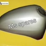 Front Mudguard Matte Selene Silver Metallic-First-Quality-Activa 4G