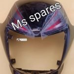 Visor Black Red Sticker-First Quality- Shine Type 5