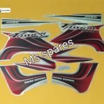 Sticker Kit [Red Black Sticker]-First Quality - Passion Pro Digital Meter