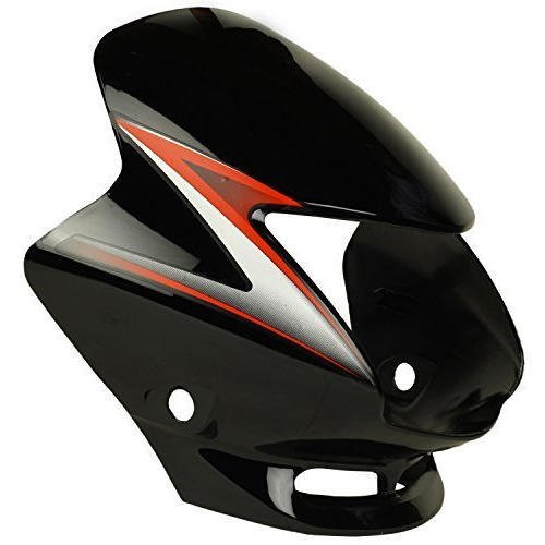 Visor Black Red Stiker First Quality Shine Old Ms Spares Online