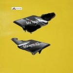 Side Cover Black Colour-First Quality - Unicorn Old Model