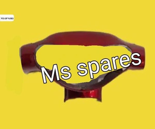 Visor Red-First Quality - Scooty Pep+