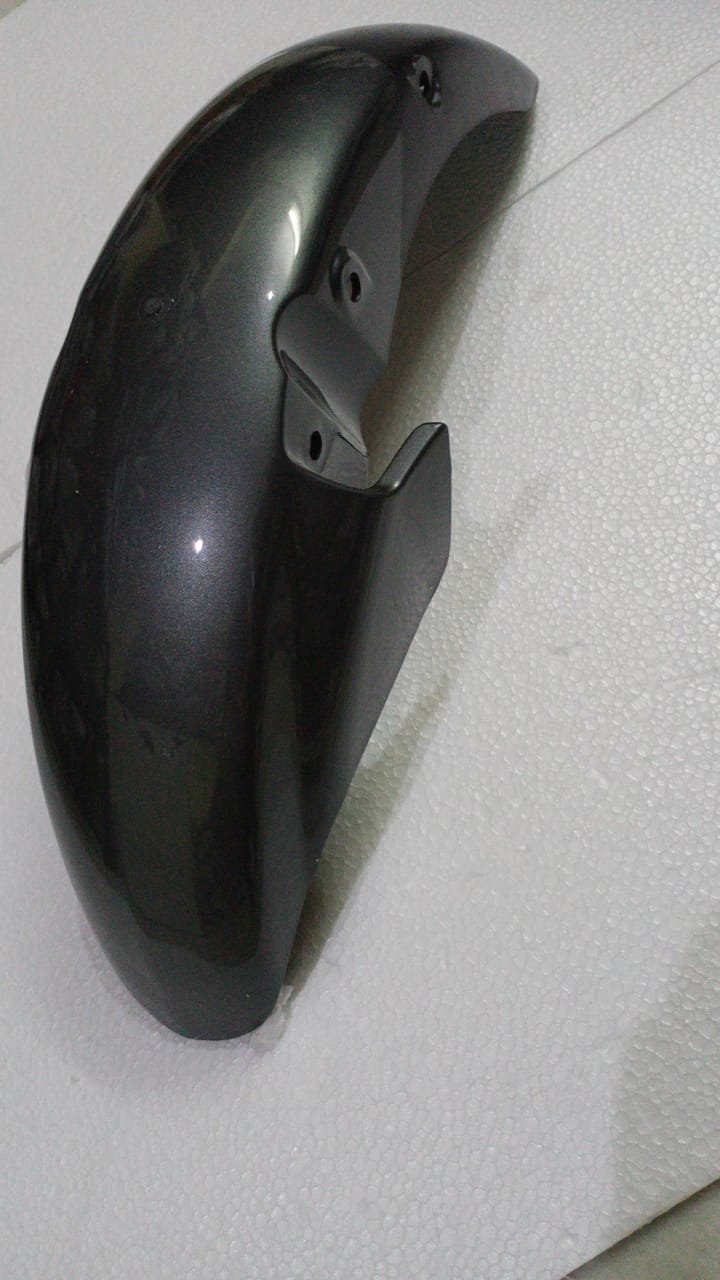 hero glamour front mudguard black colour