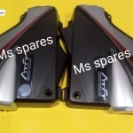 Side Panel Set Mat Red Black-First Quality - CBZ Xtreme Type 2