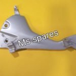 Footrest Bracket Left Side Silver Colour-First Quality - Hunk Digital Meter