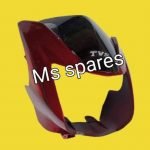 Visor Red Colour-First Quality - Star City