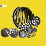 Head Light Grill Set (Or)-Extra Fitting Cover - Bullet Old