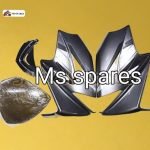 Visor Set Grey Colour-First Quality - Karizma R