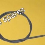Rear Brake Cable-Genuine - Pleasure New Model