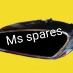 Petrol Tank Black-First Quality - RX 100