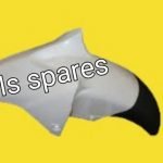 Front Mudguard White Colour-First Quality - Hayate