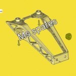 Rear Number Plate Brackit-First Quality - Pulsar NS 160