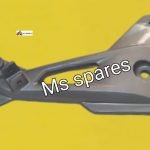 Footrest Brackit Left Side Silver Colour-First Quality - Pulsar 180 UG3 Old