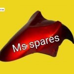 Front Mudguard Red Colour-First Quality - FZs