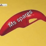 Mudguard Red Colour-First Quality - Splendor Ismart