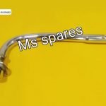 Silencer Semi Pipe (OR) Bend Pipe-First Quality - Super Splendor