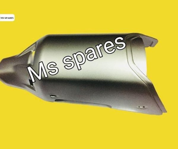 Silencer Cover Big Silver Colour-First Quality - Fz Old